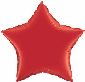 Red Star Shaped Balloon